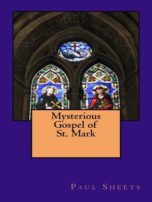 cover image of Mysterious Gospel of Mark